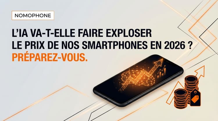 L'IA va-t-elle faire exploser le prix de nos smartphones en 2026 ? Préparez-vous
