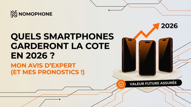 Quels smartphones garderont la cote en 2026 ? Mon avis d'expert (et mes pronostics !)