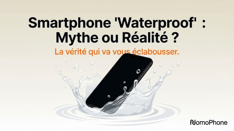 Smartphone "Waterproof" : Mythe ou Réalité ? La vérité qui va vous éclabousser