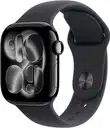 Apple Watch (2025) GPS + Cellular 42 mm - Aluminium Noir de jais - Bracelet sport Noir – photo 1 sur 3