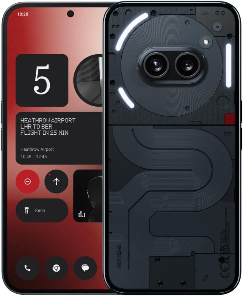 Nothing Phone (2a) — 256 Go, Noir