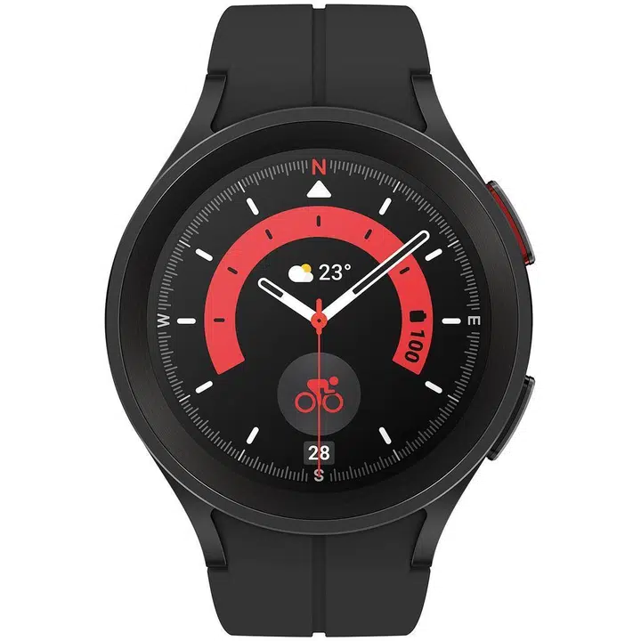 Samsung Galaxy Watch5 Pro Bluetooth 45 mm - Noir – photo 1 sur 2