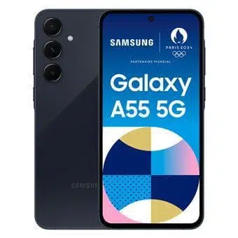 Galaxy A55 256 Go - Bleu Foncé - Débloqué – photo 1 sur 2