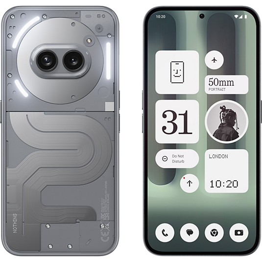Nothing Phone (2a) Plus — 256 Go, Gris
