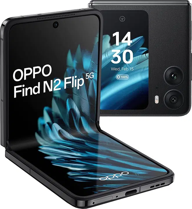 Oppo Find N2 Flip 256 Go - Noir - Débloqué