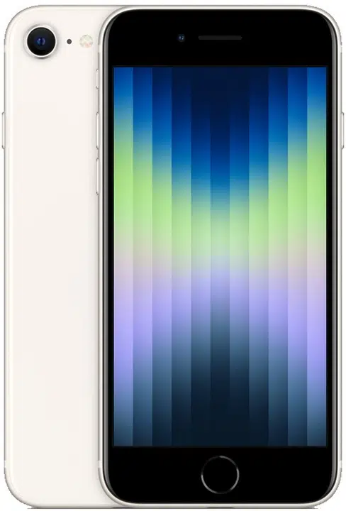 iPhone SE (2022) 128 Go - Lumière Stellaire - Débloqué