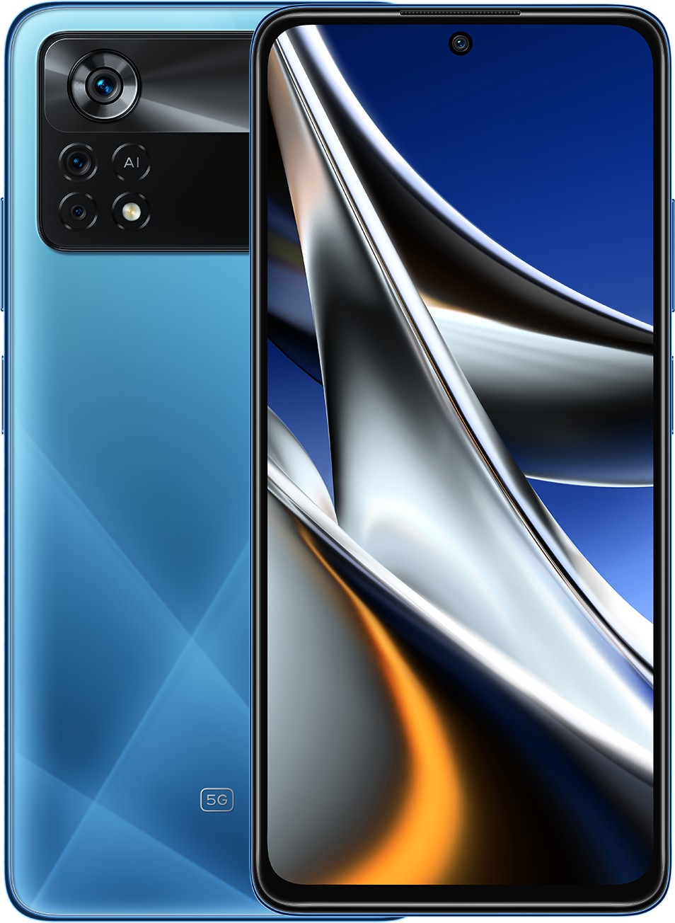 Xiaomi Poco X4 Pro 5G — 256 Go, Bleu