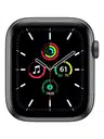 Apple Watch Series SE 1 (2020) GPS 44 mm - Aluminium Gris sidéral - Bracelet sport Noir – photo 1 sur 2