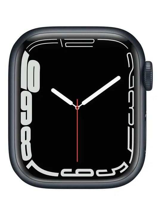 Apple Watch Series 7 (2021) GPS 41 mm - Aluminium Minuit - Bracelet sport Nike Noir – photo 1 sur 2