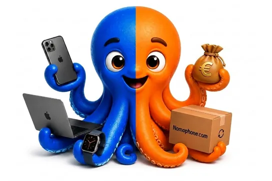 Mascotte Nomophone : rachat et vente de smartphones reconditionnés